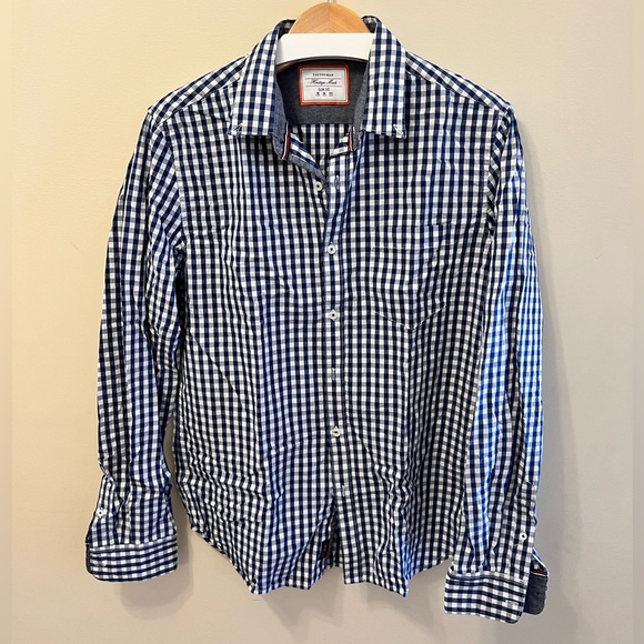Men’s checked dress shirt - M - Picture 1 of 6